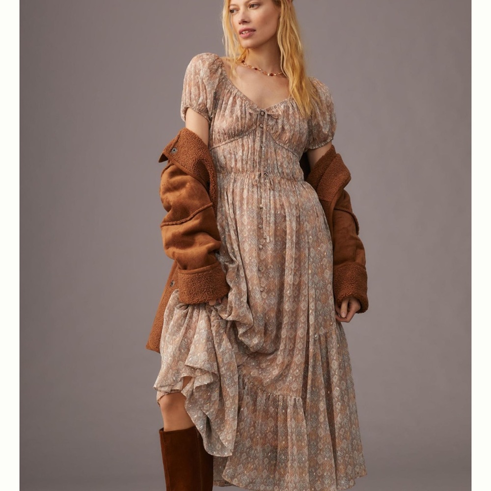 Anthropologie Formal Maxi Dress